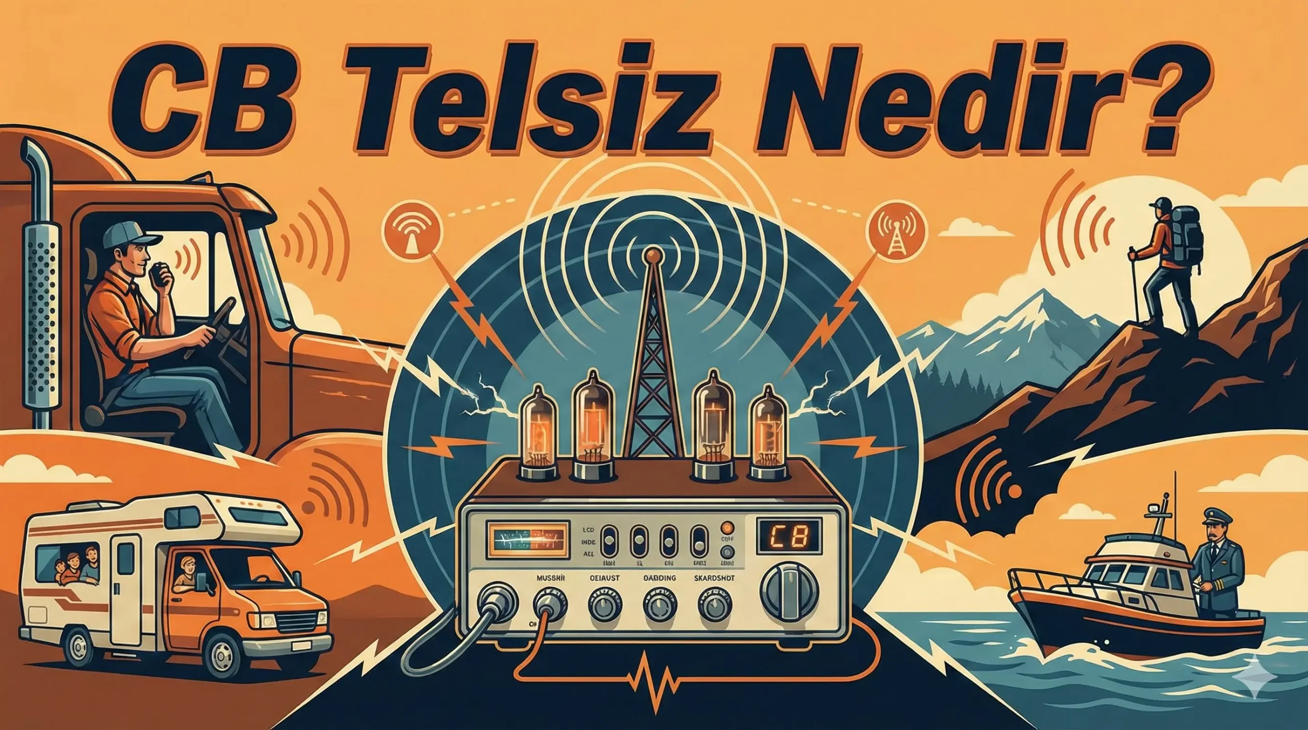 CB Telsiz Nedir? Kullanım Alanları Nelerdir?